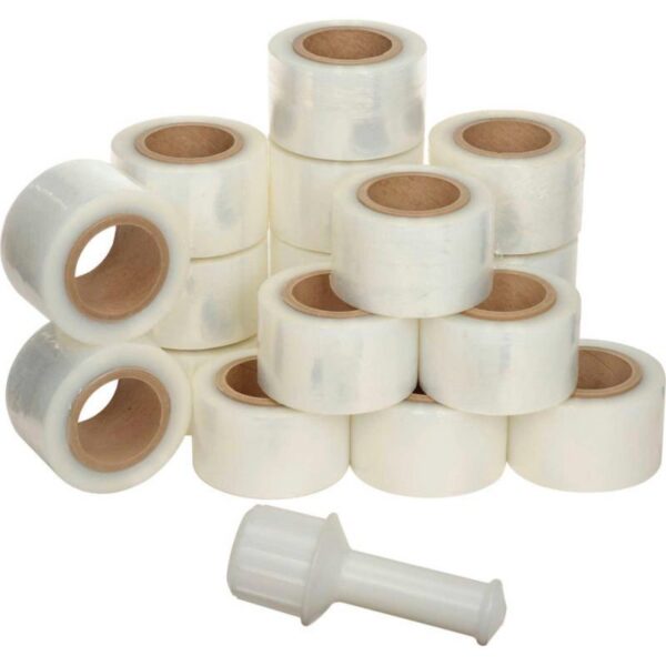 Clear Banding Stretch Film 3" x 700 Feet 120 Gauge